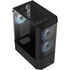 Aerocool Quantum Mesh v3 Mid Tower, RGB, Tempered Glass - Black image number null