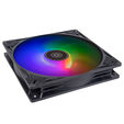 SilverStone VISTA Performance PWM Fan, ARGB - 140 mm, Black image number null