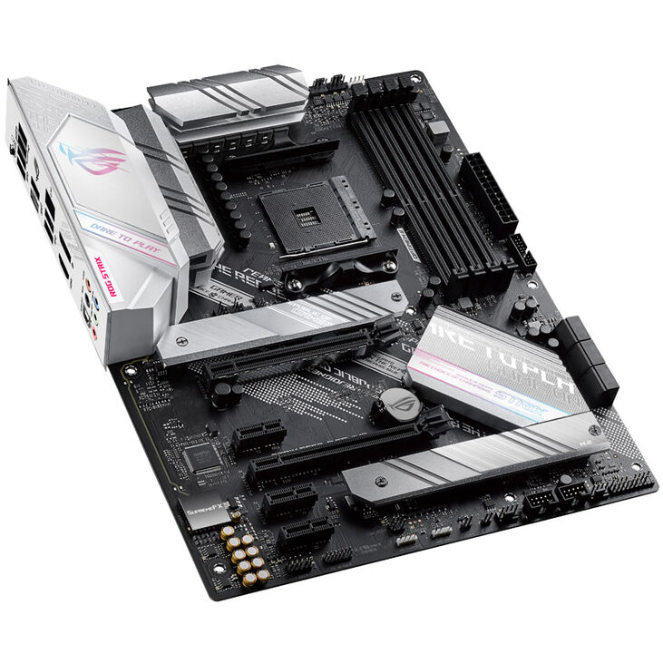 ASUS ROG STRIX B550-A Gaming, AMD B550 Motherboard - Socket AM4 image number 1