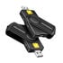 AXAGON CRE-SMP2A USB Smart Card & SD/microSD/SIM Card PocketReader image number null
