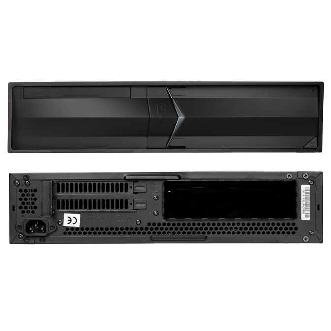 SilverStone SST-RVZ02B-W Raven HTPC Geh&auml;use - schwarz image number 1