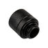 Alphacool Eiszapfen straight connector G1/4 inch female thread to 13/10mm - black image number null