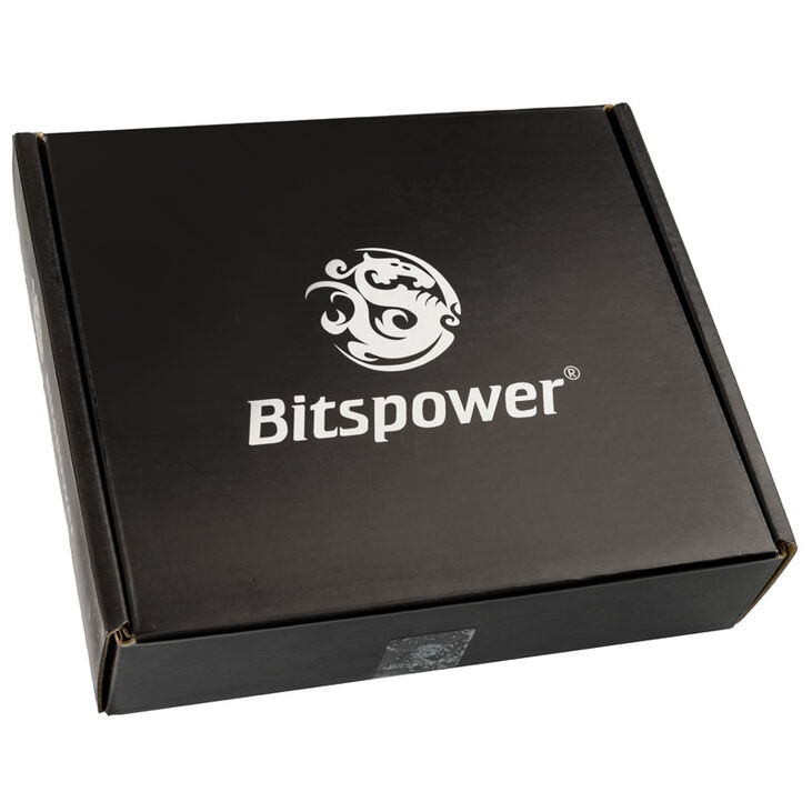 Bitspower Monoblock für ASRock X399M Taichi RGB Nickel - Acryl image number 6