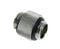 Bitspower Adapter gerade G1/4 Zoll AG auf G1/4 Zoll AG - lang, silber gl&auml;nzend