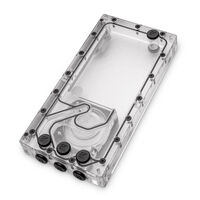 EK Water Blocks EK-Quantum Kinetic3 FLT D5/DDC Reservoir - 240mm, D-RGB, Acrylic
