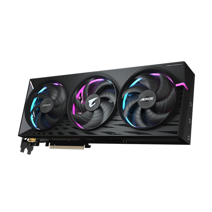 Gigabyte AORUS Radeon RX 9070 XT Elite 16G Grafikkarte, 16384 MB GDDR6 image number 3