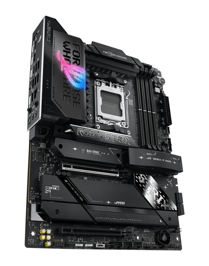 ASUS ROG Strix X870E-E Gaming WiFi motherboard, AMD X870E, Socket AM5, DDR5 image number 9