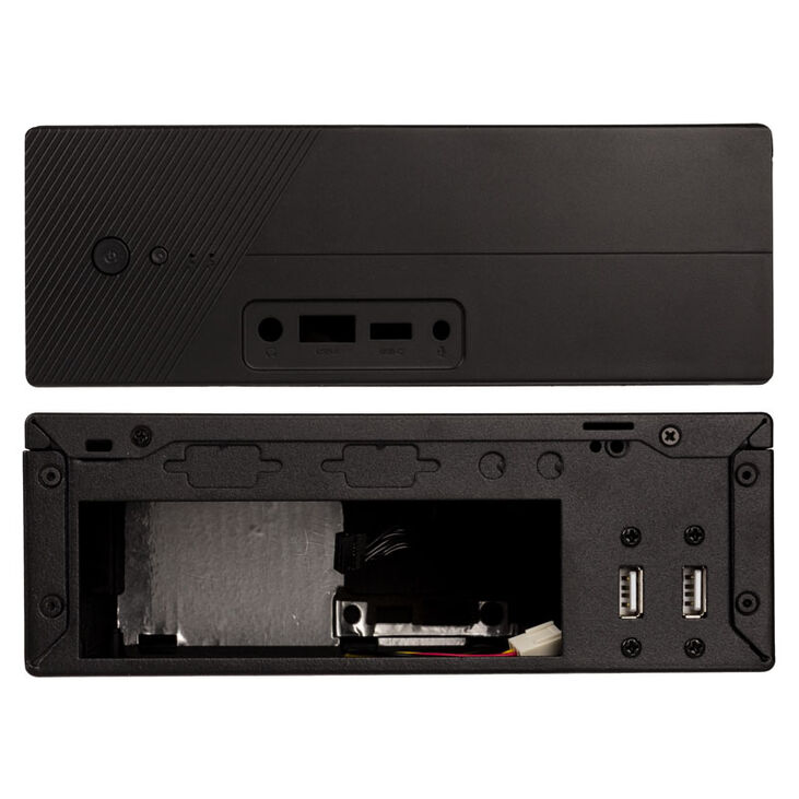 Akasa Cypher ST V2 Mini-STX Case, OEM - black image number 3