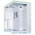Lian Li O11 Dynamic EVO RGB PC Case Bundle, Mid-Tower, ARGB, Tempered Glass + 6x UNI FAN SL-INF Reverse Blade Fans - White image number null