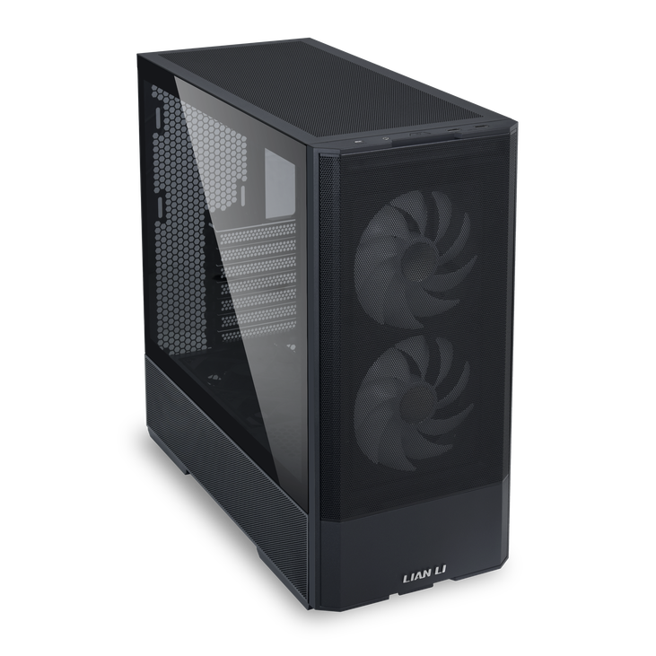 Lian Li LANCOOL 207 PC Gehäuse, Midi-Tower, ATX, Tempered Glass - schwarz image number 1
