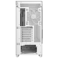 Antec Flux PC Case, Mid Tower, E-ATX, Tempered Glass &ndash; white image number null