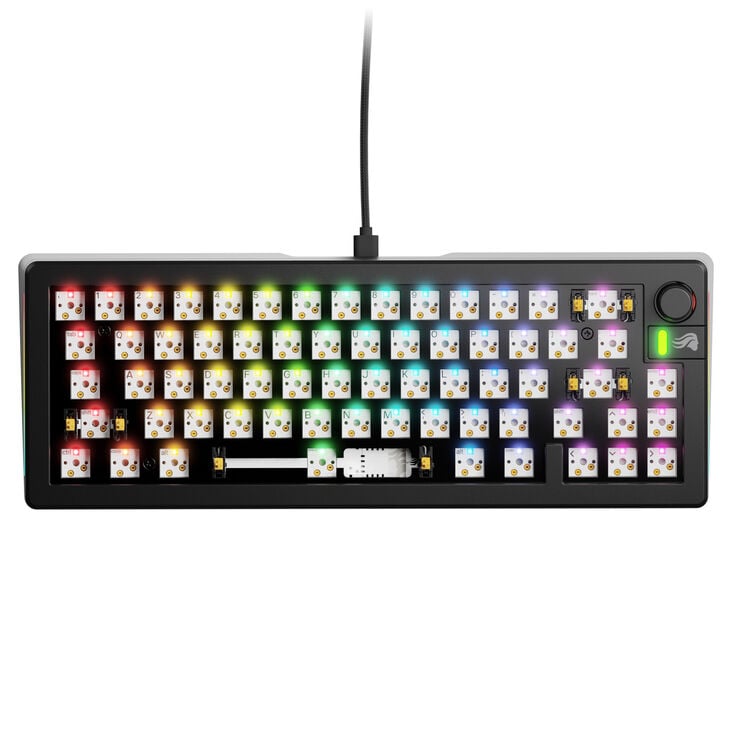 Glorious GMMK 3 65 % Custom Gaming-Tastatur - Barebone, ANSI-Layout, schwarz image number 1