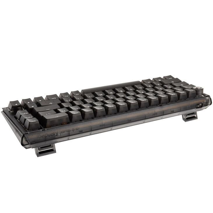 Ducky One 3 Aura Black SF Gaming Tastatur, RGB LED - MX-Silent-Red (US) image number 2