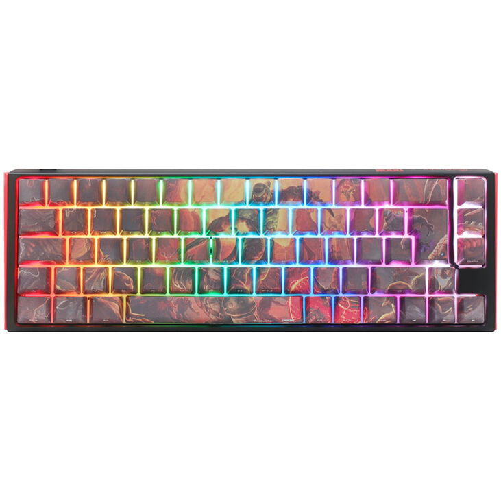 Ducky x Doom One 3 SF Gaming Tastatur, RGB LED - MX-Silent-Red image number 1