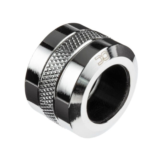 Alphacool Eiszapfen Pro fitting 16mm hard tube G1/4, 6-Pack - chrome image number 1