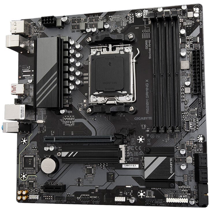 GIGABYTE A620M Gaming X Mainboard, Sockel AM5, AMD A620, MIcro-ATX, DDR5 image number 4