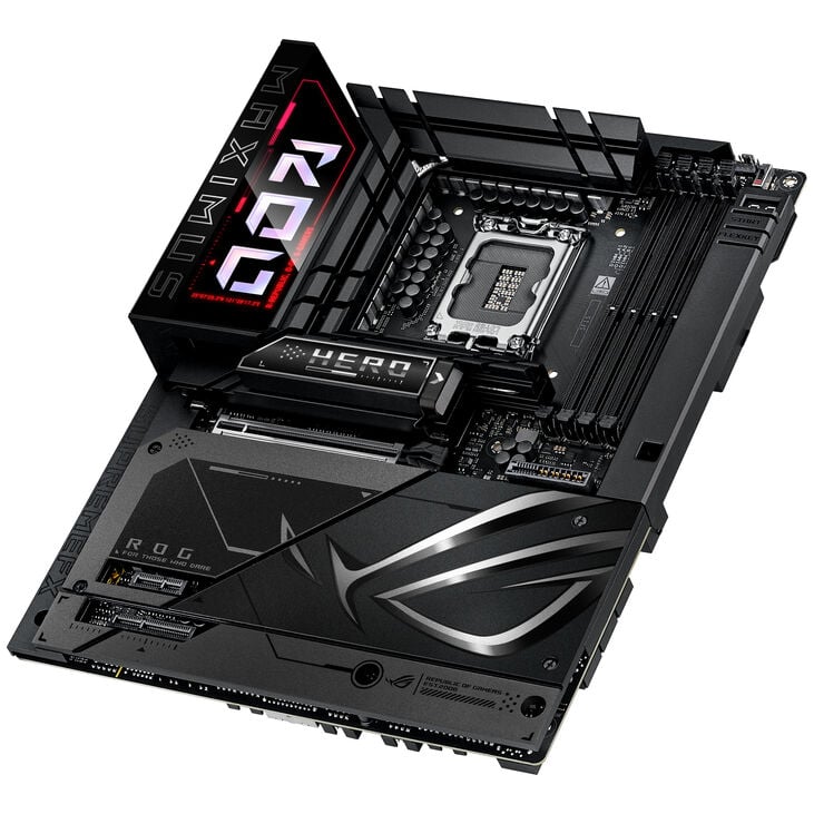 ASUS ROG Maximus Z890 Hero BTF Mainboard, Sockel LGA 1851, Intel Z890, ATX, DDR5 image number 10