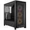 Corsair Frame 4000D RS ARGB PC case, Mid Tower, E-ATX, RGB, Tempered Glass - black