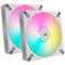 Corsair AF Elite Series RGB PWM Fan 2-Pack including RGB Controller - 140mm, white