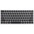 AXAGON HMC-KB keyboard USB-C 5Gbps with HUB, microSD/SD, 3x USB-A, HDMI 4K/60Hz, PD 100W, Audio, US layout image number null