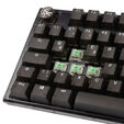 Ducky One 3 Aura Black Gaming Tastatur, RGB LED - Gateron Baby Kangaroo image number null