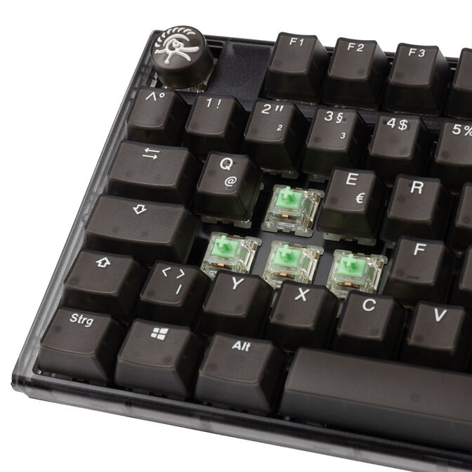 Ducky One 3 Aura Black Gaming Tastatur, RGB LED - Gateron Baby Kangaroo image number 4