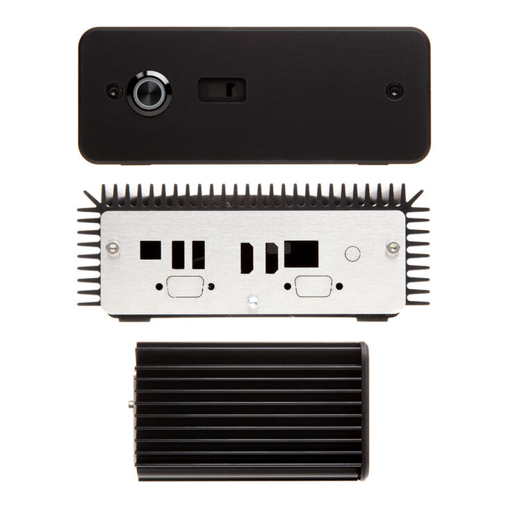 Impactics D1NU1-B Intel NUC Gehäuse - schwarz image number 1