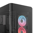 Corsair FRAME 4500X LX-R RGB PC Case, Mid-Tower, E-ATX, Tempered Glass - Black image number null