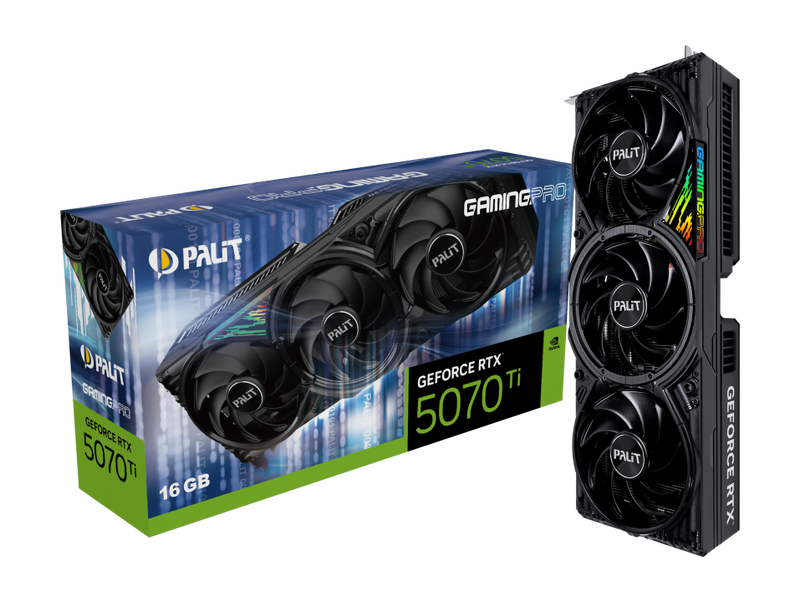 Palit RTX 5070 Ti GamingPro 16GB GDDR7