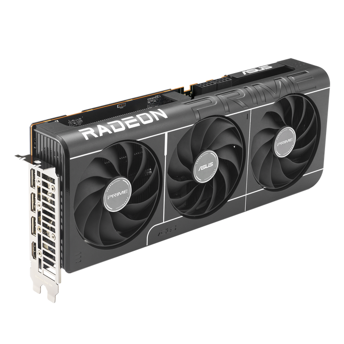 ASUS Prime Radeon RX 9070 GRE OC Edition Graphics Card, 12288 MB GDDR6 image number 3