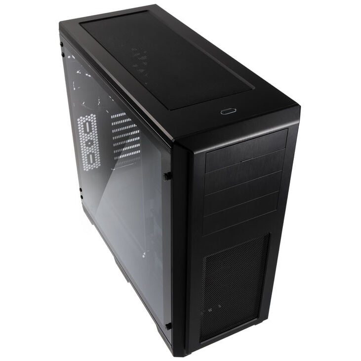 PHANTEKS Enthoo Pro Mid Tower, Tempered Glass - black image number 1