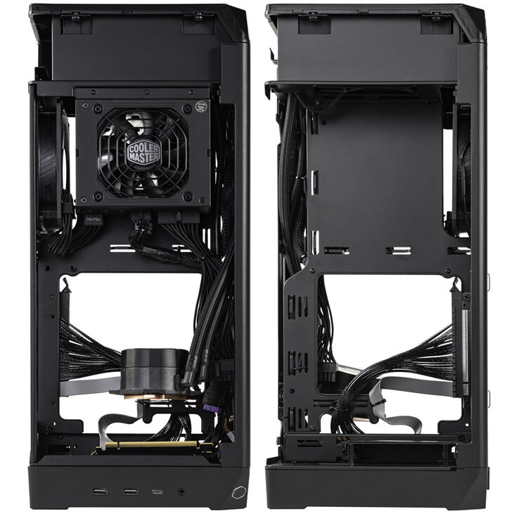 Cooler Master Ncore 100 MAX Mini-ITX Tower, Glasfenster - grau image number 8