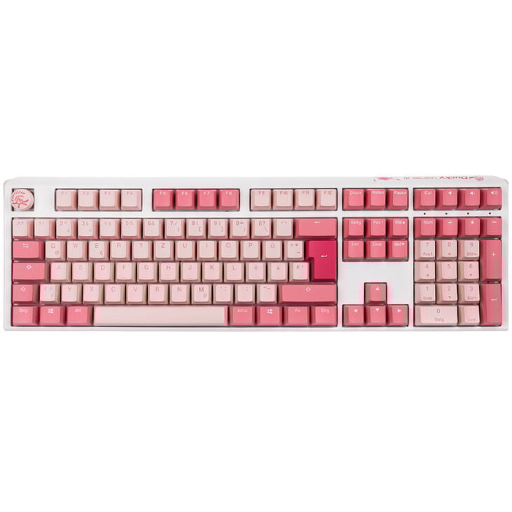 Ducky One 3 Gossamer Pink Gaming Tastatur - MX-Speed-Silver image number 1