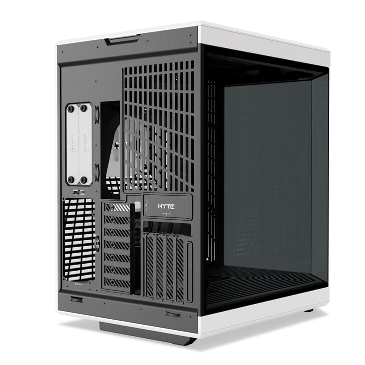 Hyte Y70  PC Case, Mid Tower, ATX, Tempered Glass - Black / White image number 3