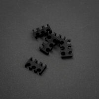 King Mod Service 6-Slot Cable Comb 3mm small - black - set of 5