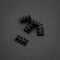 King Mod Service 6-Slot Cable Comb 3mm small - black - set of 5