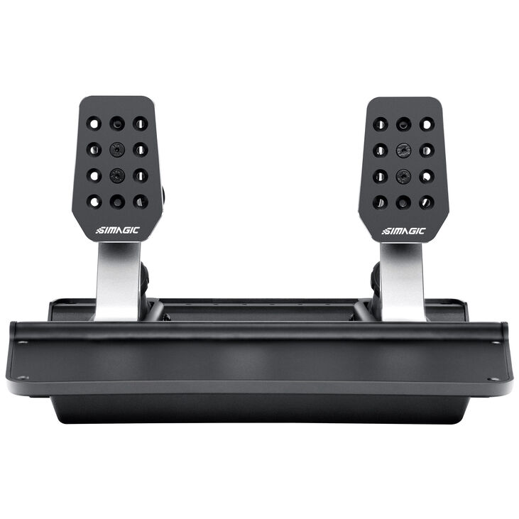 Simagic P500 Pedalsatz, 2 Pedale, Loadcell- /Hall-Angle-Sensor - schwarz image number 1