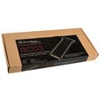 SilverStone Riser Flachband-Kabel, 22cm - schwarz image number null
