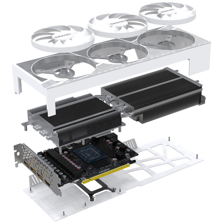 INNO3D GeForce RTX 5080 X3 OC White, 16384 MB GDDR7 image number 12