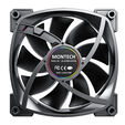 Montech AX120 PWM ARGB L&uuml;fter - 120mm, schwarz image number null