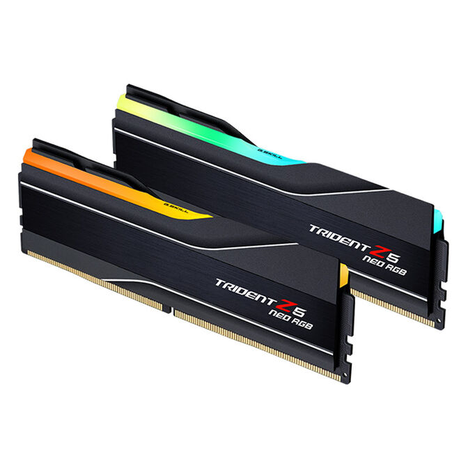 G.Skill Trident Z5 Neo RGB DDR5-6000 RAM, CL30, EXPO - 64 GB Dual-Kit, schwarz image number 1