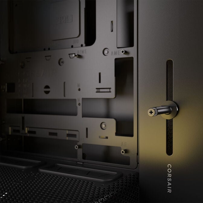 CORSAIR FRAME 4000D LCD RS PC-Geh&auml;use, Midi-Tower, ATX, ARGB, Tempered Glass - schwarz image number 20