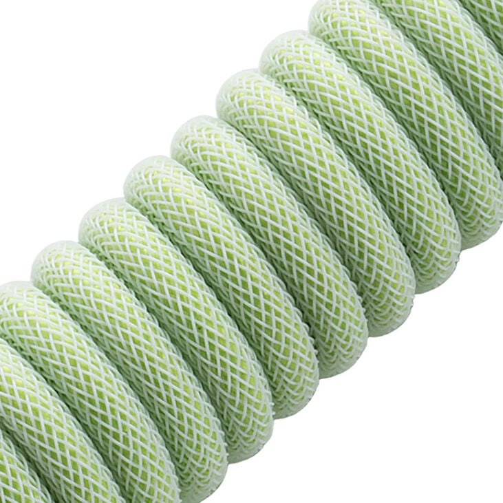 CableMod Classic Coiled Keyboard Cable USB-C zu USB Typ A, Lime Sorbet - 150cm image number 1