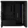 Corsair FRAME 4000X RS PC Case, Mid-Tower, E-ATX - 4x RS120 Fans, black image number null