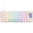 Ducky One 3 Classic Pure White Mini Gaming Keyboard, RGB LED - MX-Black image number null