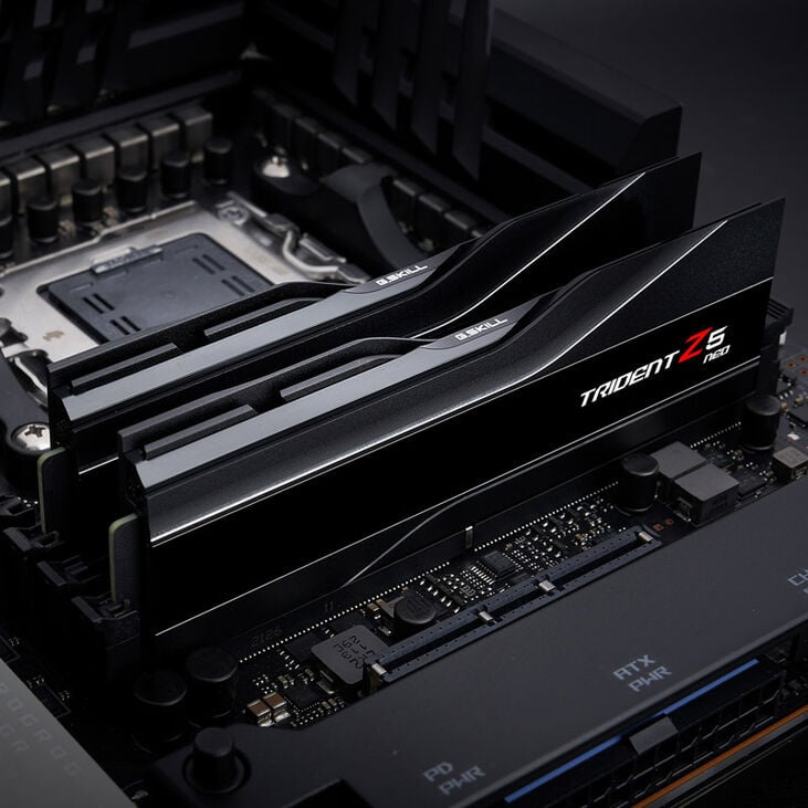 G.Skill Trident Z5 Neo DDR5-6000 RAM, CL32, EXPO - 32 GB Dual-Kit, black image number 4