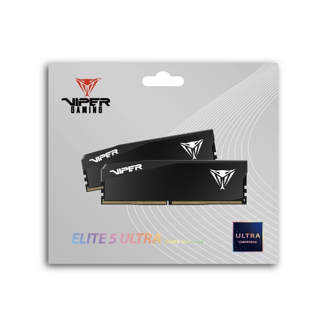 Patriot Viper Gaming Elite 5 Ultra DDR5-6400 RAM, CL 32, AMD EXPO, XMP 3.0 - 2x 24GB, schwarz image number 5