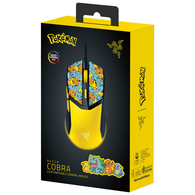 Razer Gaming Bundle - Kraken Kitty VX4 Headset, Gigantus V2 Mauspad & Cobra Gaming Maus - Pok&eacute;mon Kanto Starters Edition image number 6