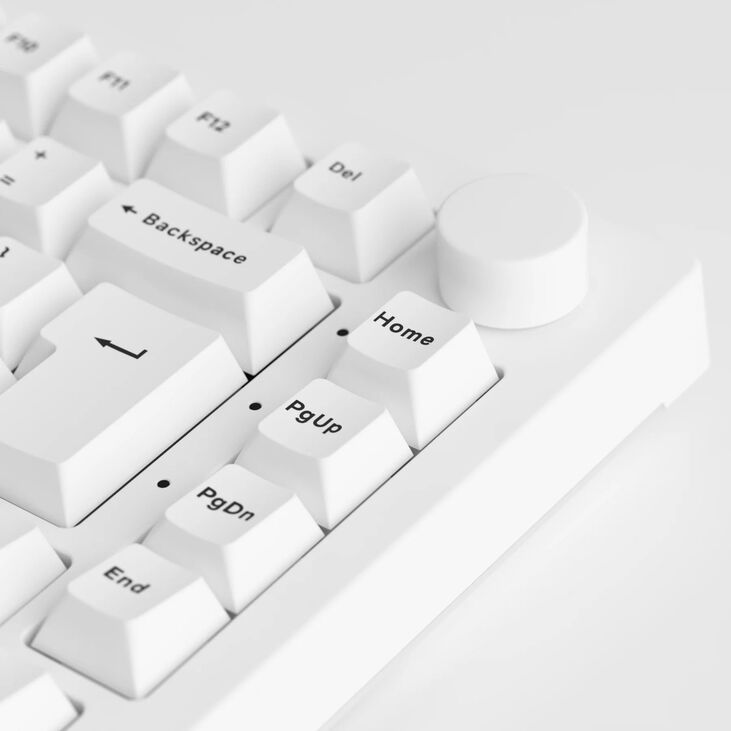 AKKO 5075B Gaming Keyboard, RGB – Lavender Purple Pro Switches, ISO DE/UK/Nordic, black & white image number 4