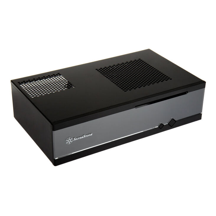 SilverStone SST-ML05B Milo HTPC Gehäuse - schwarz image number 0